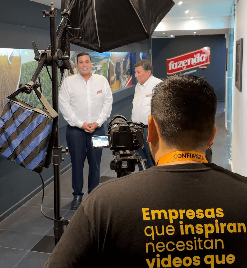 Equipo Prodigital en producción audiovisual